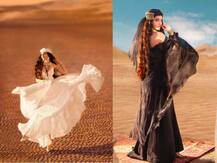 रेत की रानी: Nora Fatehi की इन तस्वीरों को देख बोल उठेंगे 'मुझे होश में आने ना दो'