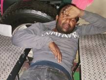 पुलिस के साथ मुठभेड़ में 25 हजार का इनामी बदमाश गिरफ्तार, वारदात के बाद मस्जिद में लेता था शरण