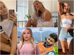 स्पोर्ट्स एंकर Chloe Amanda को क्यों 'भाभी' कहकर बुला रहे लोग? ट्विटर पर घंटो तक हुआ ट्रेंड