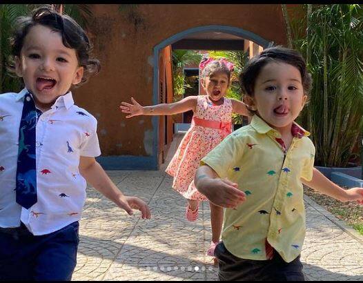 सनी अपने तीनों बच्चों से बेहद प्यार करती हैं. वह अक्सर उनकी फोटो सोशल मीडिया पर शेयर करती रहती हैं.  