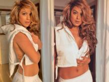 Nia Sharma ने पहनी ऐसी व्हाइट जैकेट, सोशल मीडिया पर हो गया तहलका