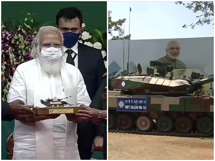 PM Modi lays foundation stone & inaugurates multiple initiatives in Chennai Tamil Nadu चेन्नई में PM मोदी ने स्वदेशी टैंक सेना को सौंपा, मेट्रो रेल फेज-1 एक्सटेंशन का भी उद्घाटन किया