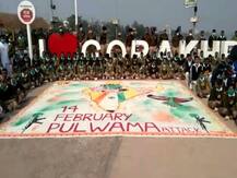 Gorakhpur: एडीजी के नेतृत्व में खाकी का श्रमदान, पुलवामा के शहीदों को किया नमन