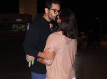 खुल्लम खुल्ला प्यार करेंगे हम दोनों: Neha Dhupia को Angad Bedi ने एयरपोर्ट पर कर लिया Kiss