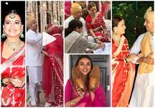 Dia Mirza Wedding: लाल सुर्ख जोड़े में चांद का टुकड़ा दिख रही हैं दीया मिर्जा, देखें वरमाला से लेकर जूता चुराई तक की INSIDE तस्वीरें