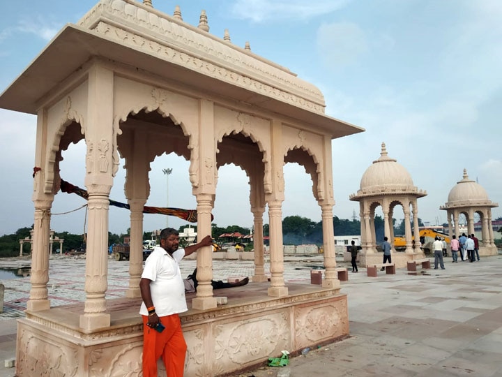 गोरखपुर के राजघाट का हुआ कायाकल्‍प, सीएम योगी की पहल पर पर्यटन के नक्शे पर उभरा अंत्येष्टि स्थल