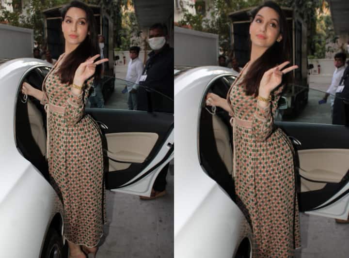 बॉलीवुड स्टार नोरा फतेही जहां भी जाती हैं, अपनी खूबसूरती से लोगों के दिलों पर जादू चला देती हैं. हाल ही में नोरा को मुंबई में एक प्रोडक्शन हाउस के ऑफिस के बाहर स्पॉट किया गया जहां उनके कातिलाना अंदाज़ ने सबका दिल लूट लिया. 