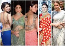 Anushka Sharma के पास हैं बनारसी से लेकर खादी हर तरह की साड़ियां, हॉट ब्लाउस पहनकर जीना कर देती हैं मुश्किल
