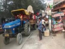 बिहार: मूर्ति विसर्जन के दौरान हादसा, ट्रैक्टर की चपेट में आने से किशोर की मौत, जांच में जुटी पुलिस