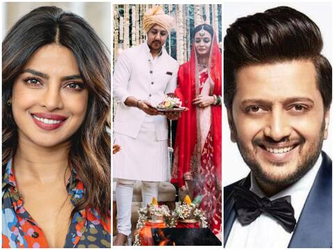 Dia Mirza Vaibhav Rekhi Wedding: शादी के बाद दीया मिर्जा को प्रियंका चोपड़ा सहित इन बड़े सितारों ने दी खास अंदाज में बधाई Dia Mirza Vaibhav Rekhi Wedding: शादी के बाद दीया मिर्जा को प्रियंका चोपड़ा सहित इन बड़े सितारों ने दी खास अंदाज में बधाई