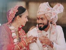 Gaurav Arora संग शादी के बंधन में बंधी Anjali Barot, स्कैम 1992 में आई थीं नज़र, देखें इनकी वेडिंग एल्बम