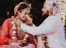 Gaurav Arora संग शादी के बंधन में बंधी Anjali Barot, स्कैम 1992 में आई थीं नज़र, देखें इनकी वेडिंग एल्बम