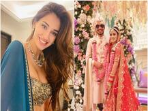 Disha Patani ने अपनी बेस्ट फ्रैंड की शादी में की जमकर मस्ती, देखें Photos