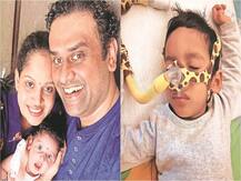 गंभीर बीमारी से जूझ रहा दो साल का मासूम, इलाज के लिए क्राउड फंडिंग के जरिए 16 करोड़ जुटा रहे माता-पिता