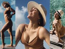 बिकिनी में दिखीं दंगल गर्ल Sanya Malhotra, वायरल हो रही हैं Killer Look वाली ये तस्वीरें