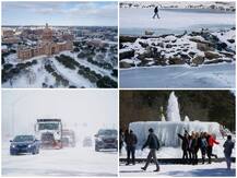 Photos: Texas में बर्फीला संकट, पंखों पर जमी बर्फ, तस्वीरें देख हैरान हो जाएंगे आप