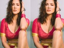 Sunny Leone ने साउथ इंडियन ड्रेस में समुंद्र के किनारे अपने देसी लुक से लगाई आग, देखें फोटोज