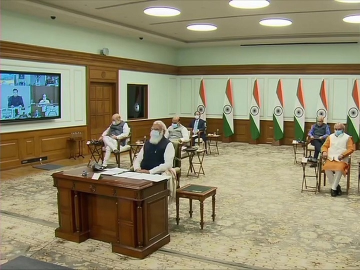 PM Modi addresses sixth meeting of Governing Council of NITI Aayog नीति आयोग बैठक में पीएम मोदी ने राज्यों को दिया विकास का मंत्र, बोले- बजट से बढ़ेगा निवेश