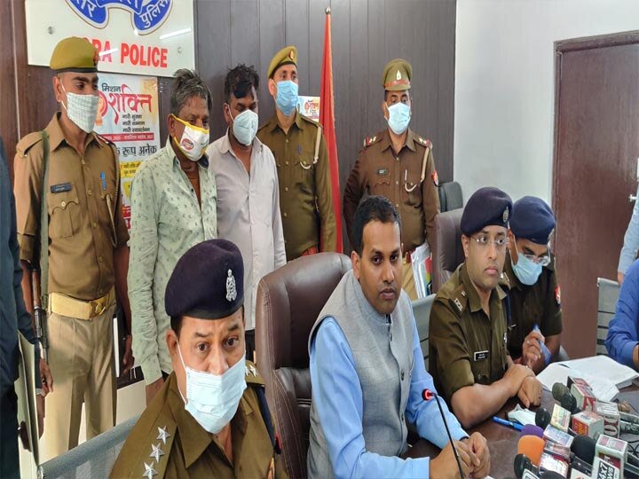 Agra Police nabbed criminal involve in Bank robbery ann आगरा पुलिस को बड़ी कामयाबी, बैंक लूट की वारदात को अंजाम देने वाला अपराधी दबोचा गया