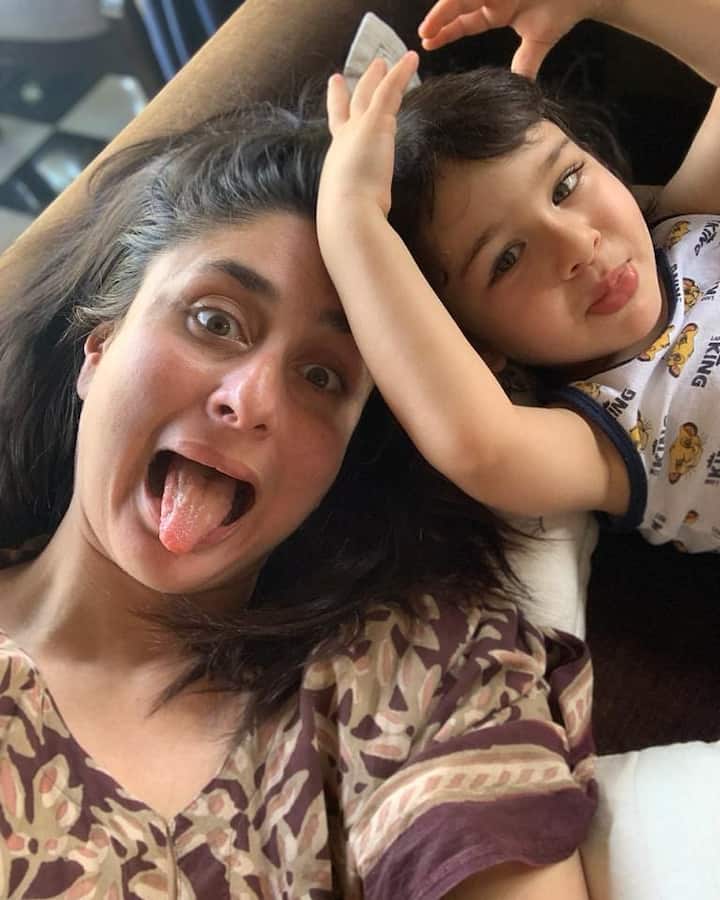 करीना ने इस तस्वीर को शेयर करते हुए लिखा है - योगा के बाद स्ट्रैचिंग या फिर अंगड़ाई. पता नहीं चल पाएगा. और वाकई तस्वीर को देखकर पता चल भी नहीं रहा है कि वो स्ट्रैचिंग कर रहे हैं या अंगड़ाई ले रहे हैं. (Source - Instagram)