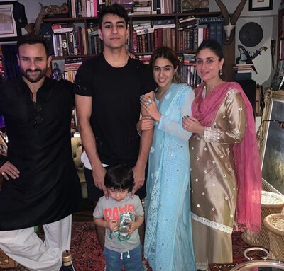 In Pics: 50 की उम्र में चौथे बच्चे के पापा बने हैं सैफ अली खान, शाहरुख से संजय दत्त ये स्टार्स उठा चुके हैं 40 पार पिता बनने का सुख