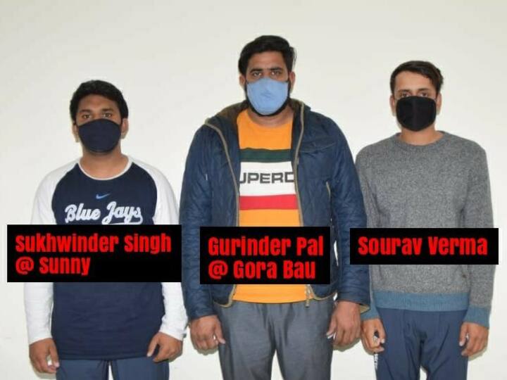 Three miscreants involved in the murder of Youth Congress President of Faridkot arrested from Delhi ann फरीदकोट के यूथ कांग्रेस प्रेसिडेंट की हत्या में शामिल तीन बदमाश दिल्ली से गिरफ्तार, कनाडा से रची गई थी कत्ल की साज़िश