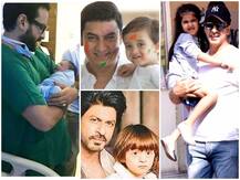 In Pics: 50 की उम्र में चौथे बच्चे के पापा बने हैं सैफ अली खान, शाहरुख से संजय दत्त ये स्टार्स उठा चुके हैं 40 पार पिता बनने का सुख