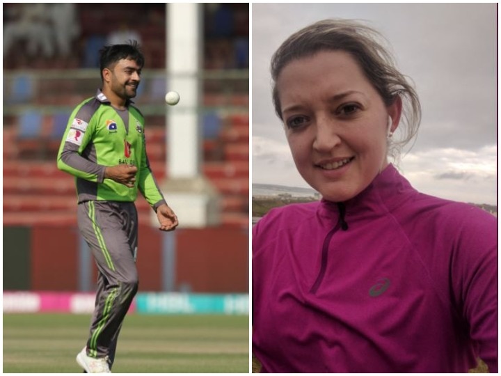 Sarah Taylor reply viral on Rashid Khans Helicopter shot in PSL 2021 Viral : Rashid Khan के हेलिकॉप्टर शॉट की दीवानी हुईं यह महिला क्रिकेटर, जानिए क्या लिखा