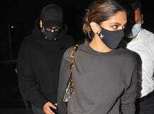 हाथों में हाथ थामे एक जैसे कपड़े पहनकर डिनर करने निकले Ranveer Singh-Deepika Padukone, देखें तस्वीरें