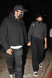 Deepika Padukone को डिनर डेट पर लगे गए Ranveer Singh, हाथ थामकर रोड क्रॉस कराते दिखे