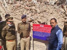 मेरठ: कुख्यात बदन सिंह बद्दो के बंगले की जमीन जब्त, प्रशासन के कब्जे में करोड़ों का मलबा