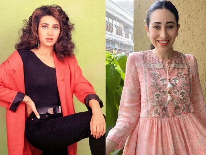 करिश्मा कपूर - प्रेम कैदी फिल्म से अभिनेत्री करिश्मा ने डेब्यू किया था और कई सालों तक उन्होंने इंडस्ट्री पर राज किया लेकिन उनकी पहली फिल्म में करिश्मा का लुक आज के लुक से काफी बदला बदला. अपनी शुरुआती फिल्मों के बाद करिश्मा ने लुक पर काफी काम किया और 90 के दशके अंत तक आते आते वो काफी बदल गई थी. (Photo Credit - Social Media)