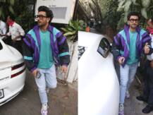 नीली जैकेट, लाइट ब्लू जींस और ग्लासेस लगाकर कहां के लिए निकले Ranveer Singh, जानें क्यों चर्चा में है एक्टर का लुक