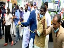 तेल कीमतों के खिलाफ सड़कों पर उतरे थरूर, केरल सचिवालय के सामने रस्सी से खींचा ऑटो, देखें Video