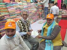 राम मंदिर निर्माण: उत्तरी दिल्ली नगर निगम के मेयर ने कार्यकर्ताओं के साथ चलाया समर्थन राशि अभियान