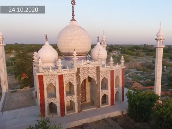 Meet Shah Jahan of modern era living in Umer Kot of Pakistan, constructs 'Taj Mahal' in the memory of his wife पाकिस्तान: उमरकोट में आधुनिक युग के 'शाहजहां' से मिलिए, पत्नी की याद में बनवाया 'ताजमहल'