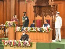 उत्तराखंड: गैरसैंण विधानसभा में बजट सत्र का आगाज, विपक्ष ने पहले ही दिन किया वॉकआउट