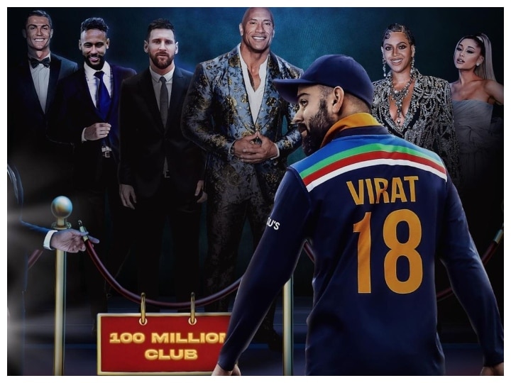 Virat Kohli Becomes First Cricketer to reach 100 Million Followers on Instagram, ICC Applauds Team India Captain Virat Kohli Instagram Followers: इंस्टाग्राम पर 100 मिलियन फॉलोवर्स पाने वाले पहले क्रिकेटर बने विराट कोहली, ICC ने दी बधाई