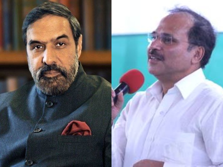 west bengal election anand sharma Counterattack on adhir ranjan chowdhury allegations आनंद शर्मा का अधीर रंजन पर पलटवार, 'मैंने नेतृत्व के खिलाफ कभी टिप्पणी नहीं की, संगठन के हित में बात कही'