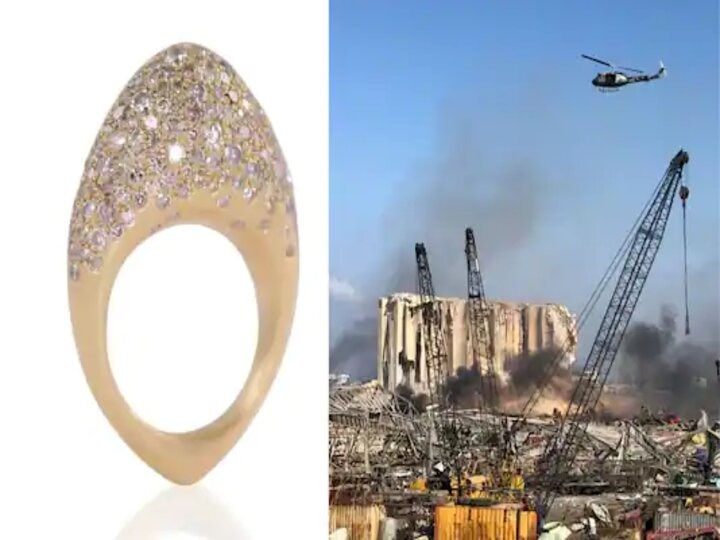 The Blast Ring: Lebanese jewellery designer surrounded in controversies, know the reason! The Blast Ring: विवादों में घिरी ज्वैलरी डिजाइनर, ऐसी रिंग बनाई कि लोगों को याद आ गया लेबनान का भयानक विस्फोट