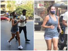 Wednesday Motivation- सुबह-सुबह मुंबई की सड़कों पर जॉगिंग करने निकलीं Malaika Arora, देखें तस्वीरें