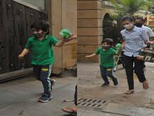 बांद्रा में नैनी के साथ दिखे तैमूर अली खान, फैंस को करीना के दूसरे बेटे की तस्वीरों का है इंतजार