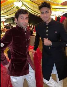 पंजाब के CM अमरिंदर सिंह की पोती की शादी अटेंड करने पहुंचे इब्राहिम अली खान, तस्वीरें हो रही वायरल