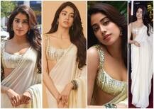 Janhvi Kapoor ने सिल्वर साड़ी में फिल्म Roohi को किया प्रमोट, Sizzling लुक देख खूबसूरती के कायल हुए फैंस