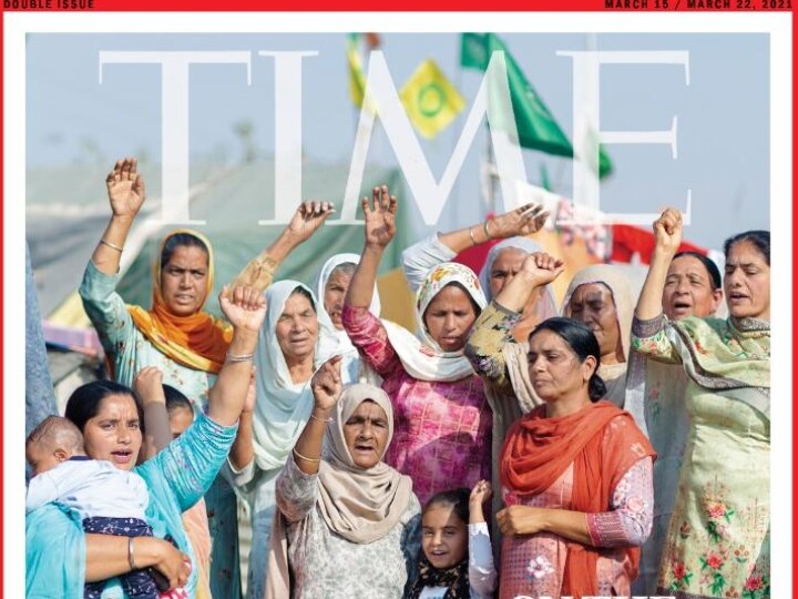 Time magine: Time magazine's cover page dedicated to women associated with peasant movement, see Time magine: टाइम मैग्जीन  ने किसान आंदोलन से जुड़ी महिलाओं को समर्पित किया कवर पेज, देखिए