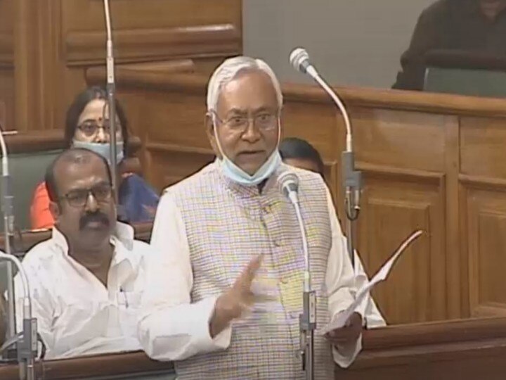 CM Nitish said in the House - such a scene never seen in Bihar Assembly, am surprised ann सदन में बोले सीएम नीतीश- बिहार विधानसभा में कभी नहीं देखा गया ऐसा दृश्य, आश्चर्यचकित हूं