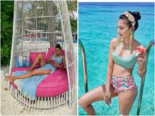 मालदीव में हैं अभिनेत्री एरिका फर्नांडिस, स्विमिंग पूल की ये ग्लैमरस तस्वीरें हो रही हैं वायरल