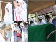 Zafar Ahmed Last Rites: गौहर खान के पिता को किया गया सुपुर्द-ए-खाक, अंतिम दर्शन के वक्त परिवार को संभालते दिखे गौहर और जैद