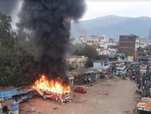 जम्मू: बस स्टैंड के पास टला बड़ा हादसा, बस में लग गई थी आग