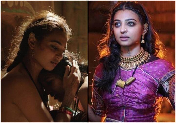 राधिका आप्टे की फिल्म पार्च्ड- 'पार्च्ड' गुजरात के एक गांव की तीन स्त्रियों के माध्यम से रूखी-निर्मम तस्वीर पेश करने की कोशिश करती हैं. रानी के रूप में तनिष्ठा मुखर्जी, लज्जो के किरदार में राधिका आप्टे, बिजली के रोल में सुरवीन ने सभी को इम्प्रेस किया है.